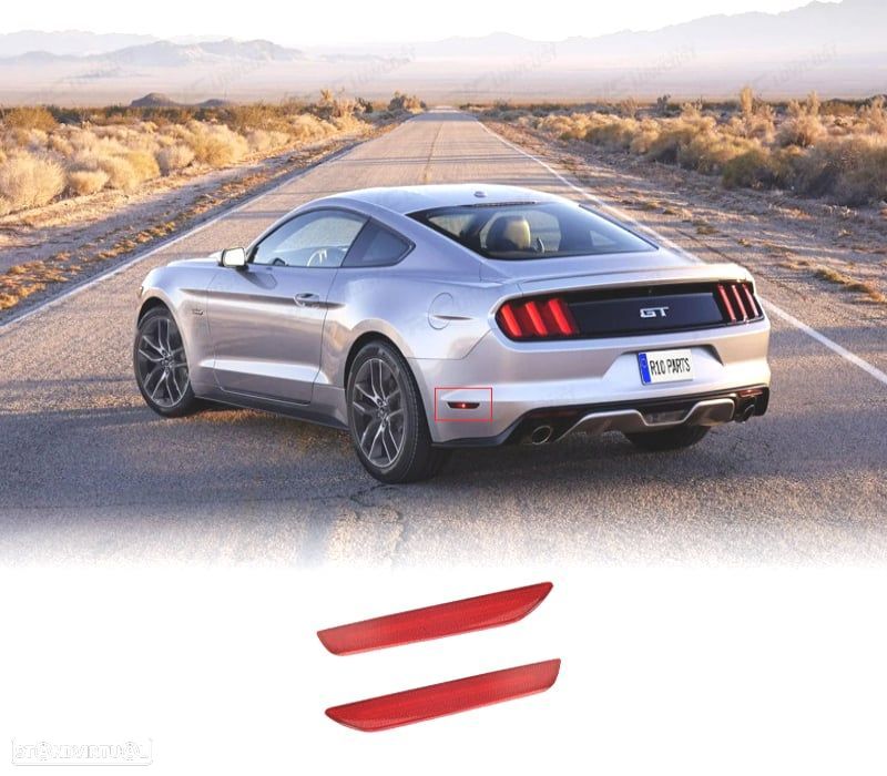 LUZES LATERAIS LED PARA-CHOQUES TRASEIRO FORD MUSTANG 15-17 - 1