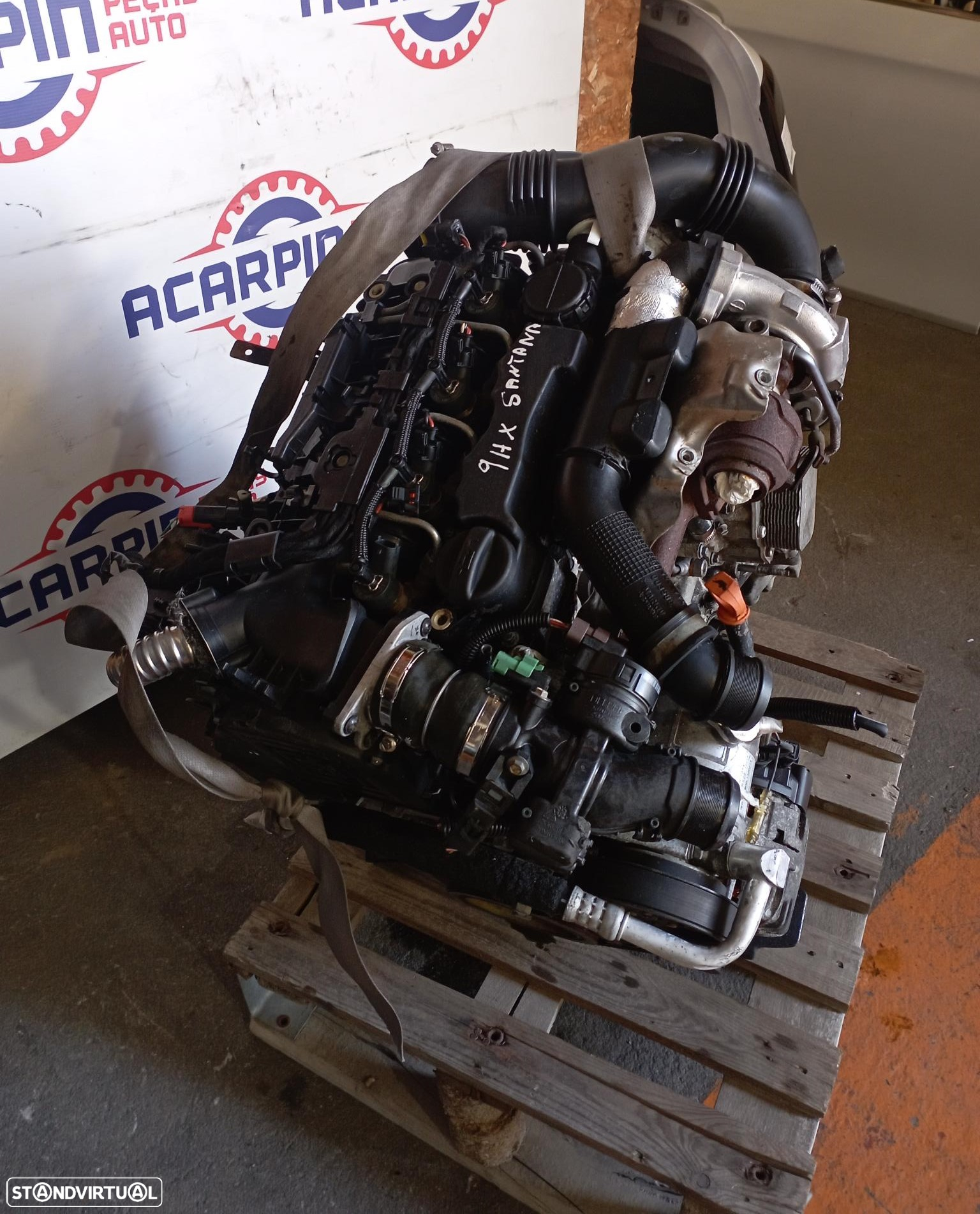 Motor Santana 300/350 1.6 Hdi Ref: 9HX - 2