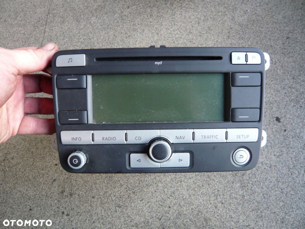 radioodtwarzacz vw touran i lift 1k0035191d - 1