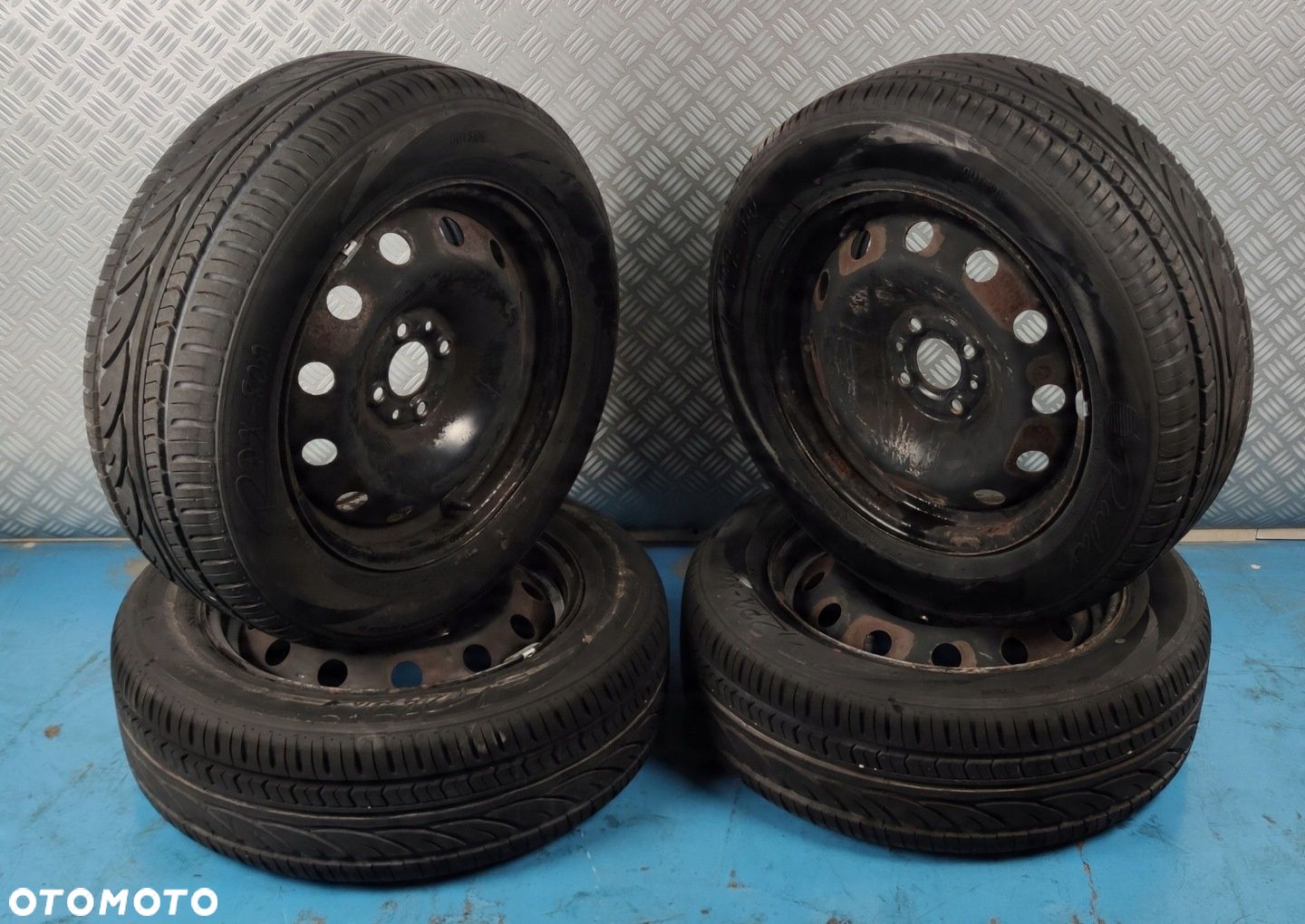 15X6 4X98 ET40 195/60R15 RADAR RPX800 koła opony letnie FIAT FIORINO QUBO - 1