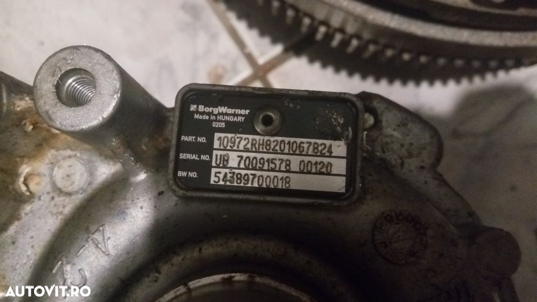 Turbo 1.6 dci 54389700018 Renault Opel Vivaro Megane 3 - 3