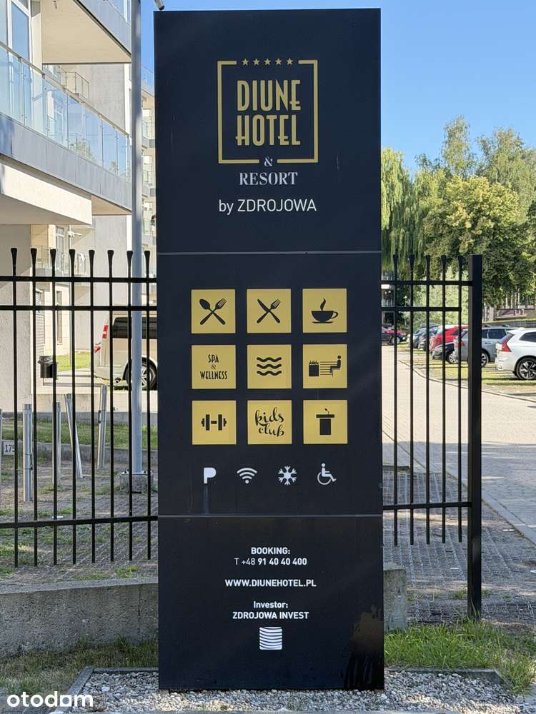 Apartament Kołobrzeg ul. Sułkowskiego 4 a| Diune Hotel & Resort 5★