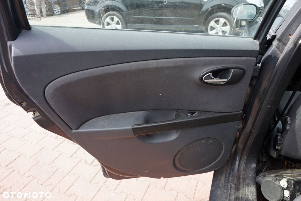 DRZWI TYLNE LEWE LEON II 1P1 5D HB LS7Z  CZARNY SEAT 2005-2009 - 10