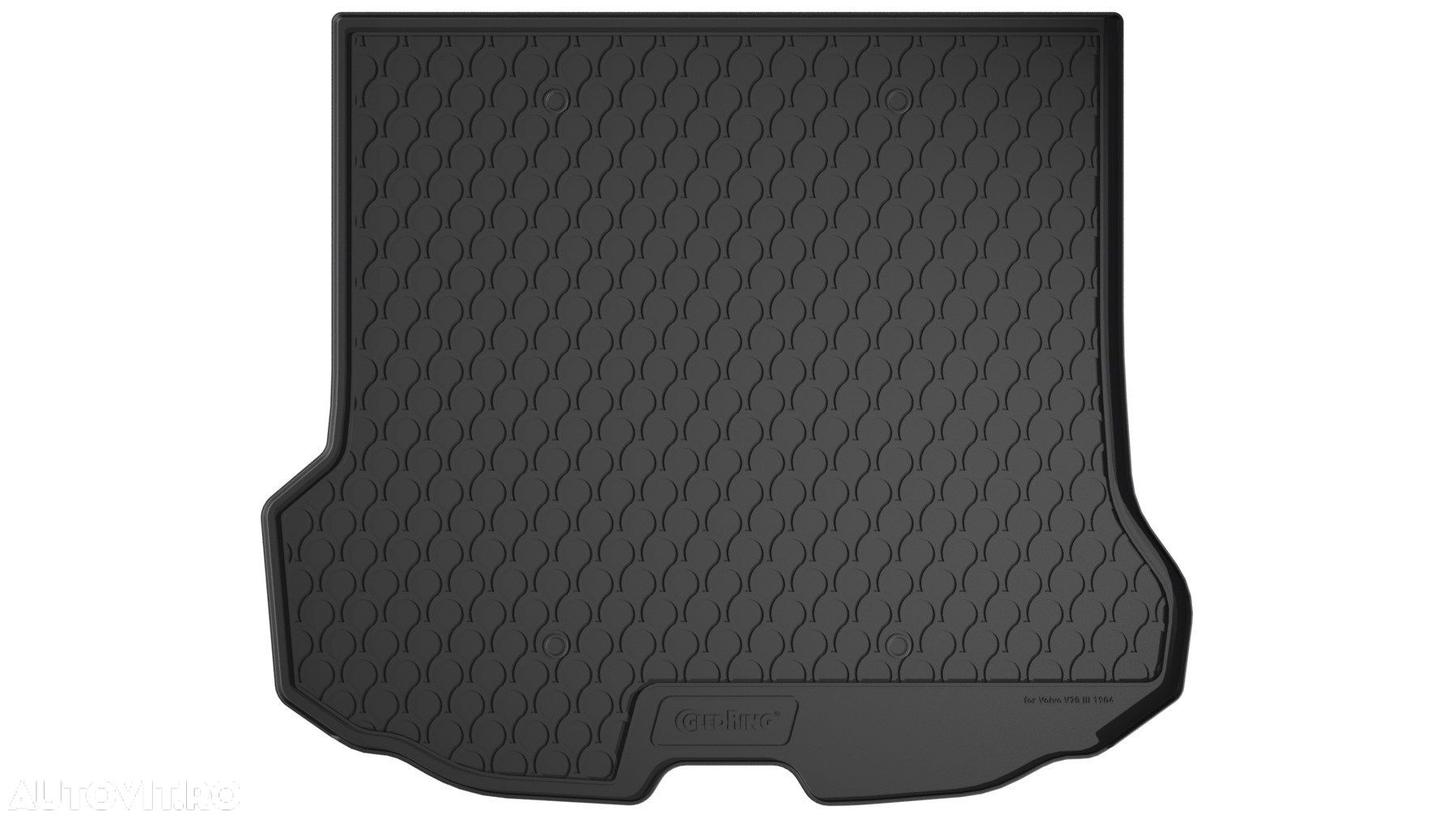 Tavita portbagaj Volvo V70 / Xc70 2007-> prezent, (doar cu o podea), din cauciuc Rubbasol, marca Gledring - 1