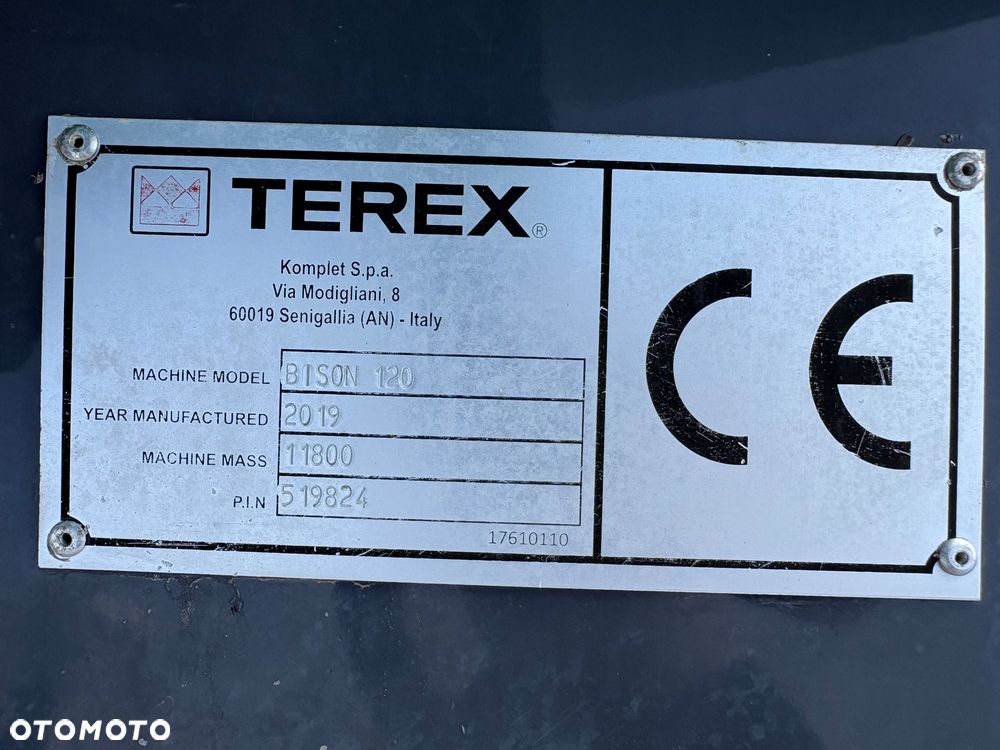 Terex BISON 120 / Kruszarka mobilna / 766 Mtg - 19
