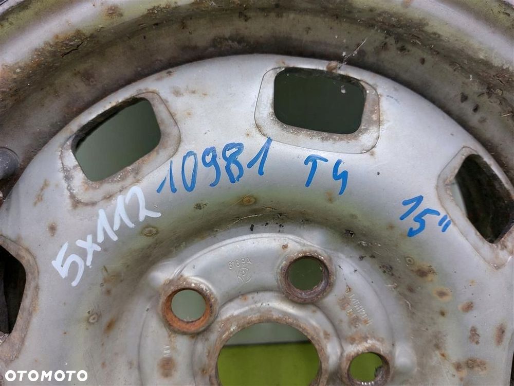 Koło stalowe FELGA OPONA 1 SZT VW TRANSPORTER T4 1992-2003 15 5X112 ET 55 - 8