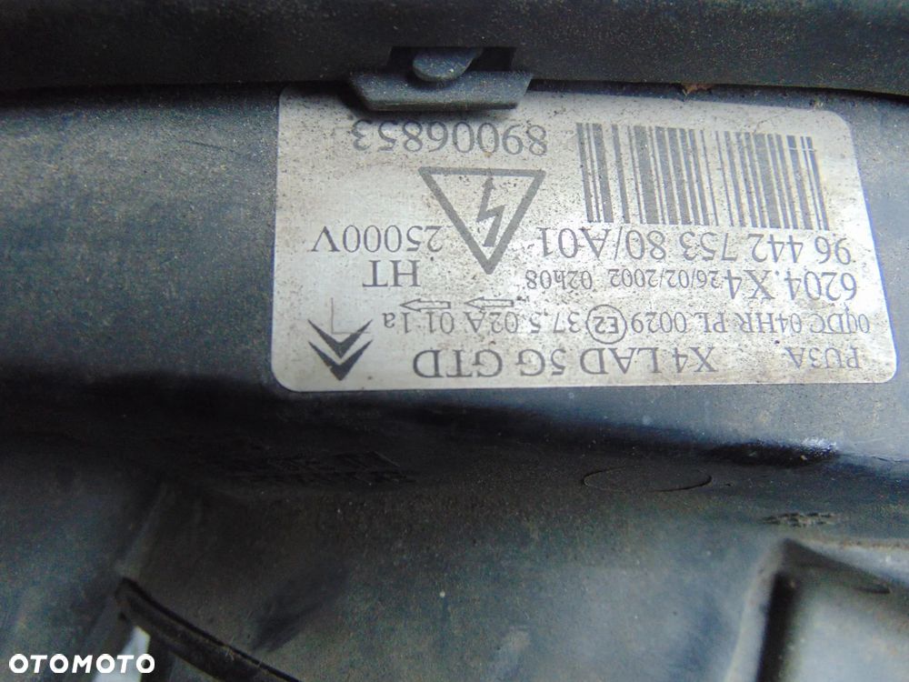 Lampy citroen c5 mk1 xenon kompletna cena sztuka - 4