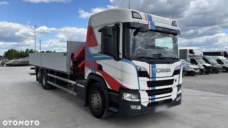 Scania 410 B 6x2 / 2024 / 90 tys. km! / HDS HMF 1920K RCS / pilot / rotator / kab. syp - 6