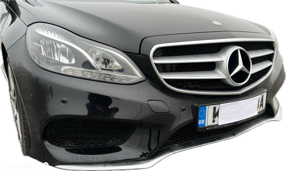 Przód kompletny zderzak AMG maska błotniki chłodnice pas przedni lampy LED OE Mercedes W212 Lift C197 - 11