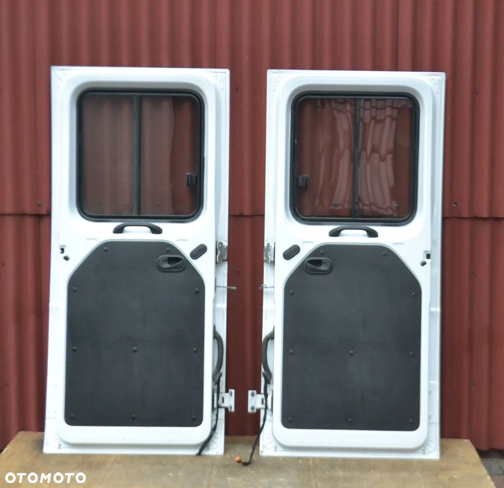 RENAULT MASTER III IV Drzwi Tył Tylne Lewe Prawe Brygadówka Brygadowy Podwójna Kabina Dubel - 6