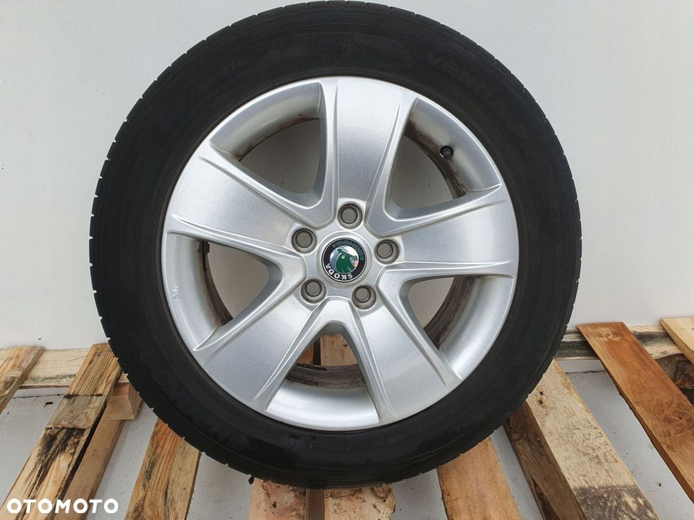 Skoda Octavia II KOŁO ZAPASOWE zapas FELGA 205/55 R16 1Z0601025T 5x112 - 1