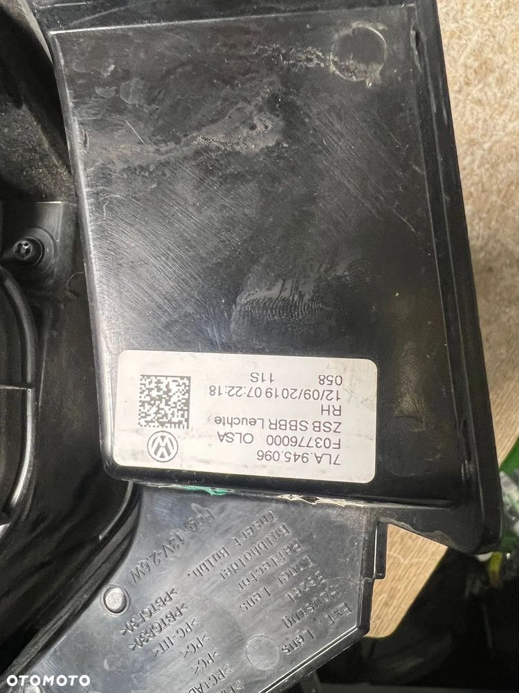 VW T6 LIFT LAMPA PRAWY PRAWA TYŁ TYLNA EUROPA 7LA945096 - 2