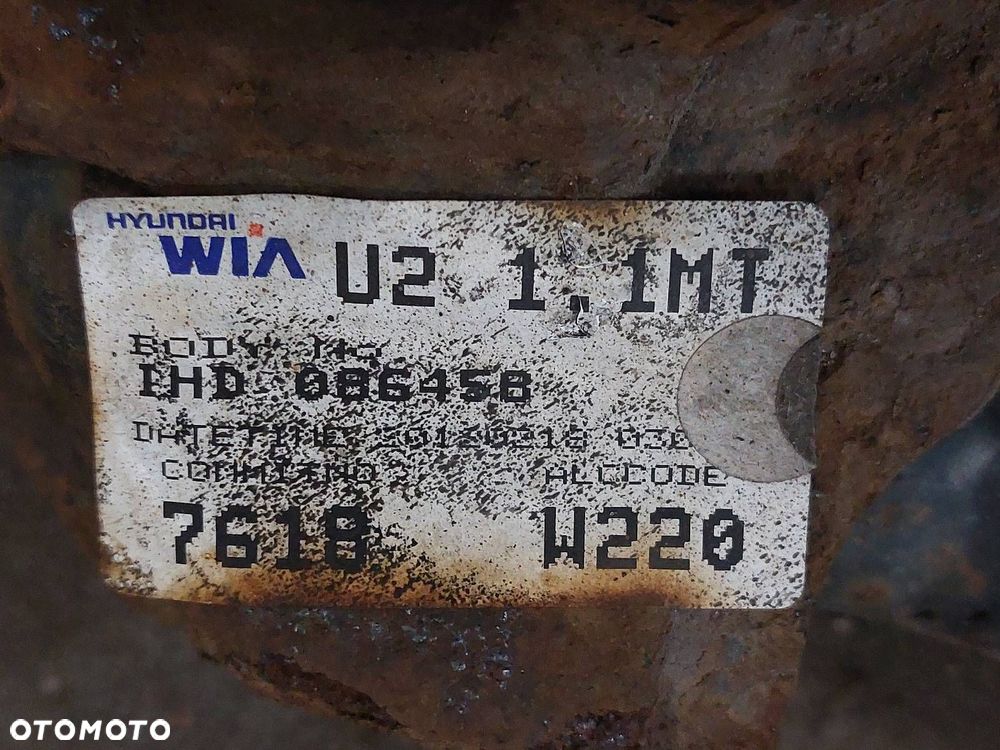 SANKI WÓZEK KOŁYSKA SILNIKA KIA RIO III 1.1 CRDI ID: 237040 - 4