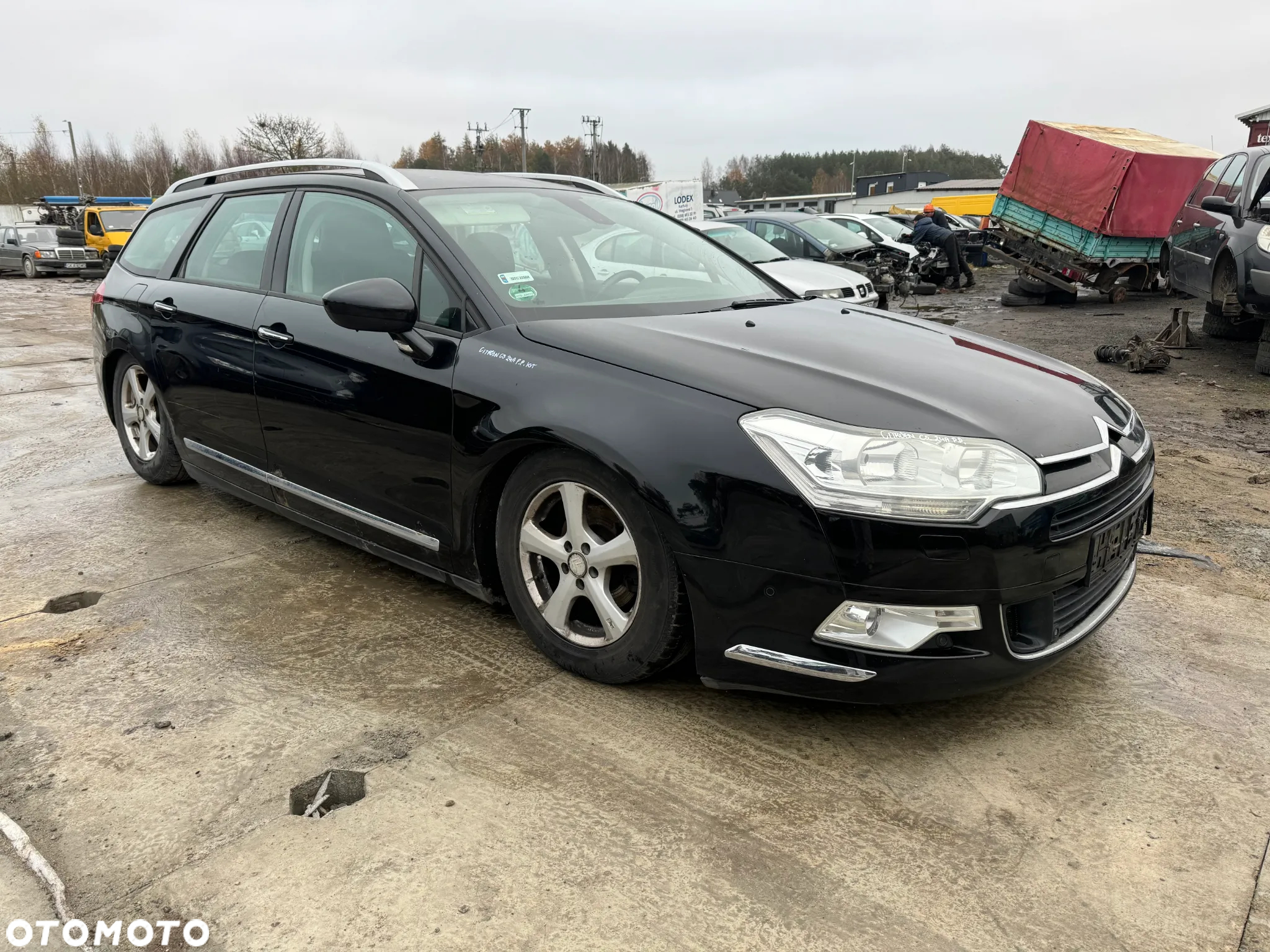 CITROEN C5 III X7 ZDERZAK TYŁ TYLNY KTVD - 16