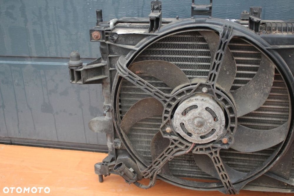 KOMPLET CHŁODNIC WODY KLIMY WENTYLATORY OPEL CORSA C 1.2 16V Z12XE - 5