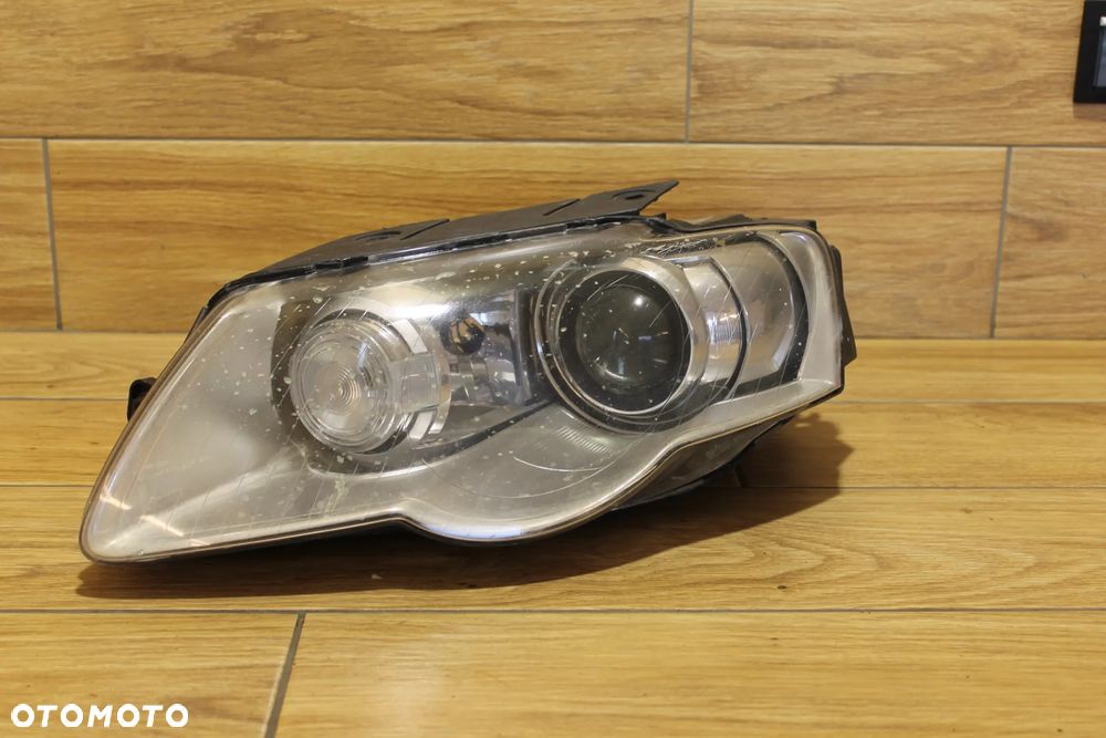 Volkswagen Passat B6 Lampa Lewa Przód BIXENON SKRĘTNY 89312655 3C0941753G - 1