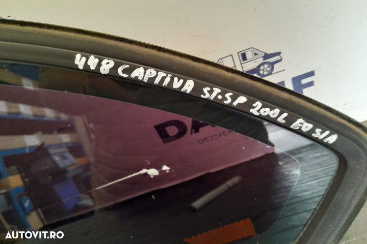 Geam usa spate stanga 43R-000083 43R-000083 Chevrolet Captiva 1 [2006 - 2