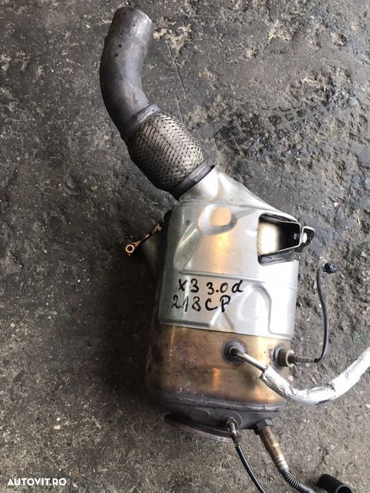 DPF filtru de particule bmw X3 3.0d din 2007 - 1