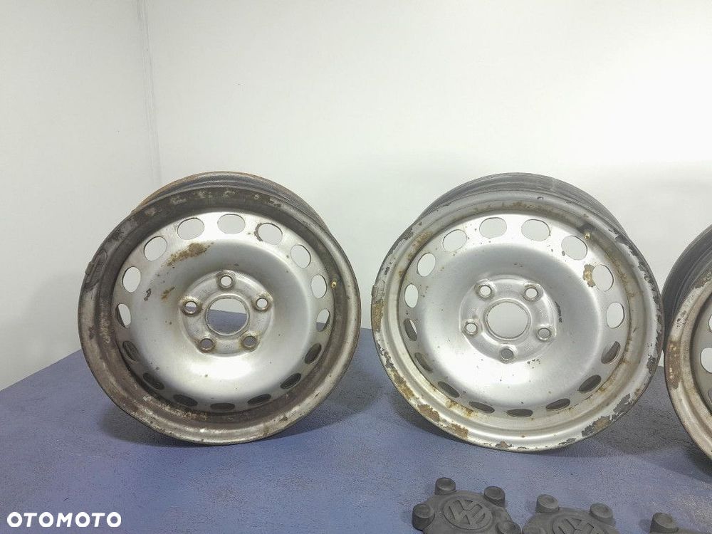 VW CADDY IV 15- FELGI STALOWE 6JXR15 ET 47 5X112 4 SZT 2K0601027B - 2