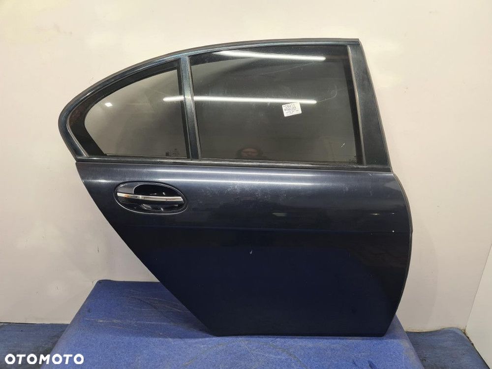 BMW 7 E65 LIFT DRZWI TYŁ PRAWE A35/5 MONACOBLAU METALLIC - 1