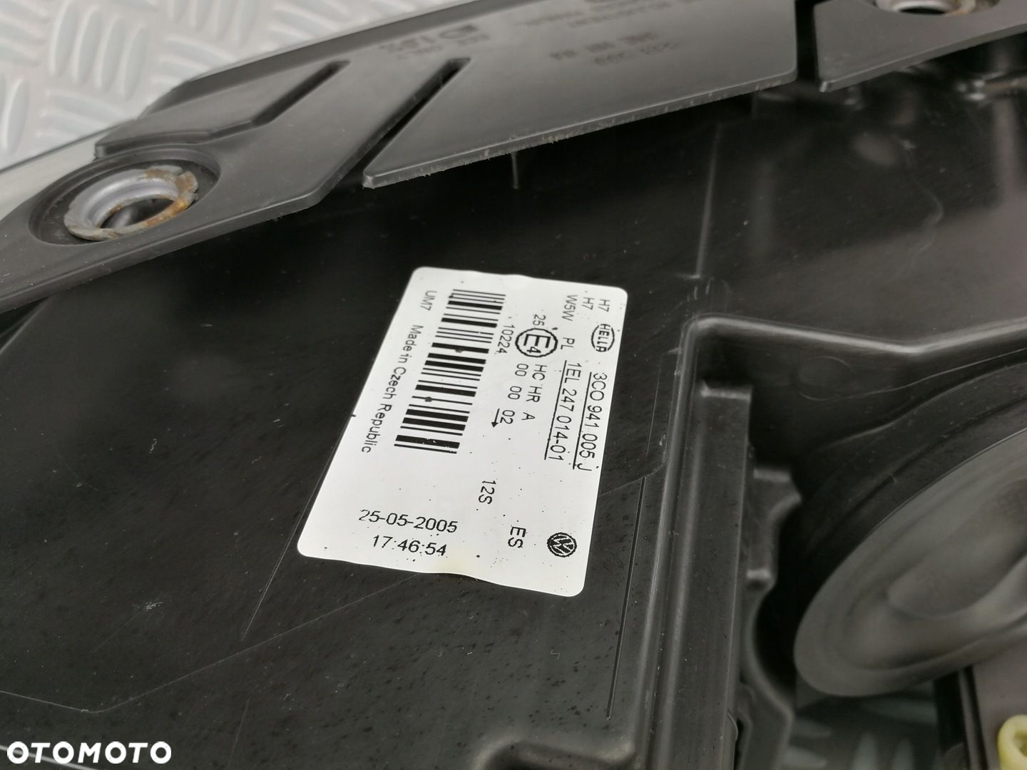 HELLA reflektor lampa lewa prawa przód przednia komplet VW PASSAT B6 05-10r - 15