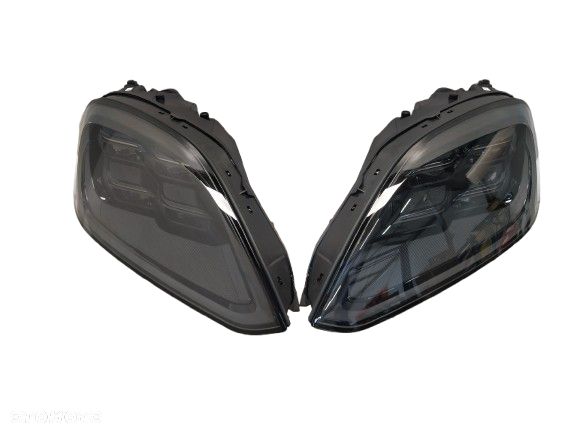PORSCHE CAYENNE III LIFT LAMPY LAMPA REFLEKTORY PRZÓD PRZEDNIE LED PRAWA LEWA PRZETWORNICA KOMPLET NOWY ORYGINAŁ - 1