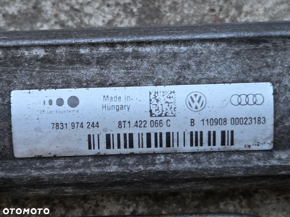 AUDI A4 B8 A5 07-11 MAGLOWNICA PRZEKŁADNIA KIEROWNICZA EUROPA 8T1422066C POMORSKIE - 5
