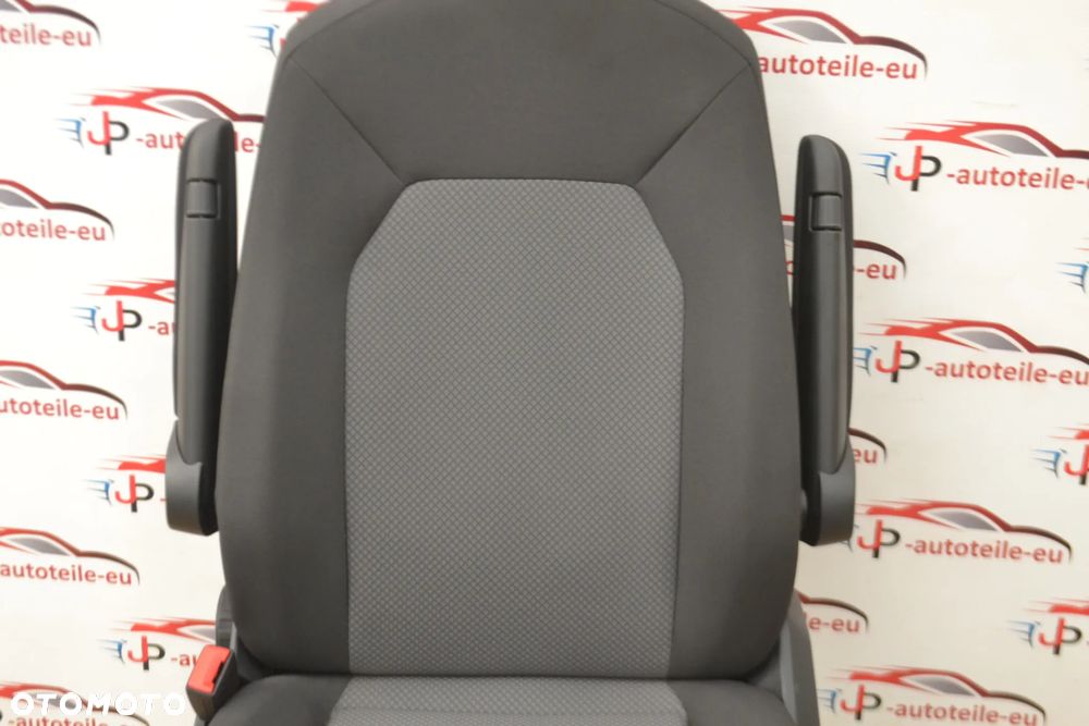 VW VOLKSWAGEN CRAFTER II Fotel Kierowcy Kierowca Lewy Pompowany Regulacja Wagi Waga Amortyzowany Pompa - 7