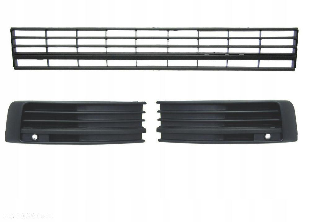 Kratka Kratki Listwy Atrapy górne w zderzak VW T6 15 - 19 PDC Zestaw ! - 1