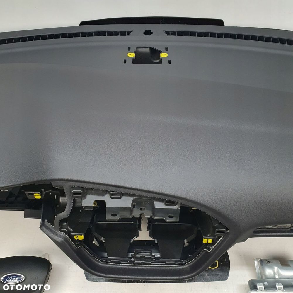 FORD PUMA MK2 DESKA ROZDZIELCZA KONSOLA KOKPIT PULPIT PODUSZKI AIRBAG AIR BAG PASY KIT SET - 3