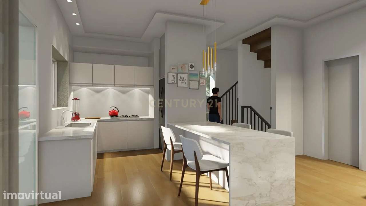 Moradia T3 de Luxo com Vista Mar em Cascais - Grande imagem: 4/28