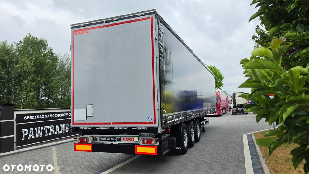 Schmitz Cargobull NACZEPA///KOGEL///2020///STANDARD/// FIRANKA///OŚ PODNOSZONA///OSIE BPW/// STAN BARDZO DOBRY - 7