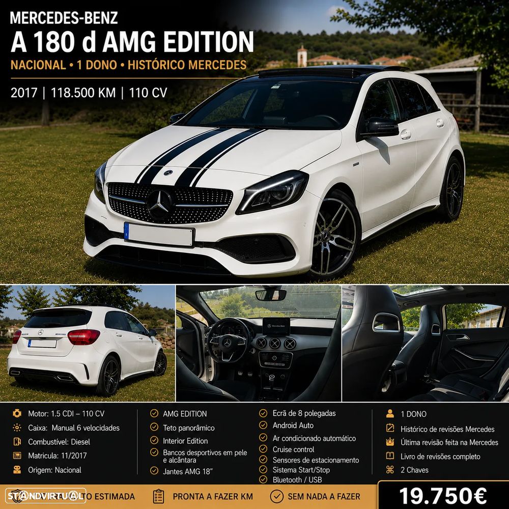 Mercedes-Benz A 180 d AMG Line - 1