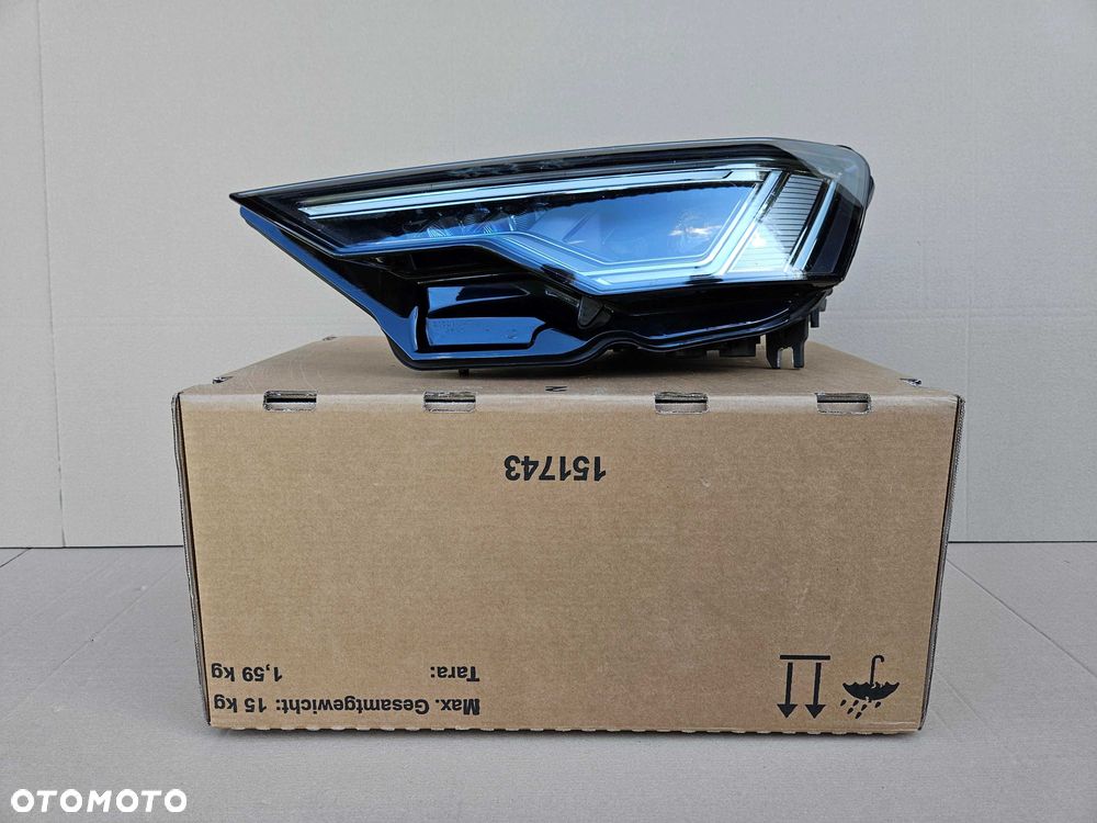 AUDI A6 C8 lampa lewa przód reflektor FULL LED MATRIX 4K0941039 - 3