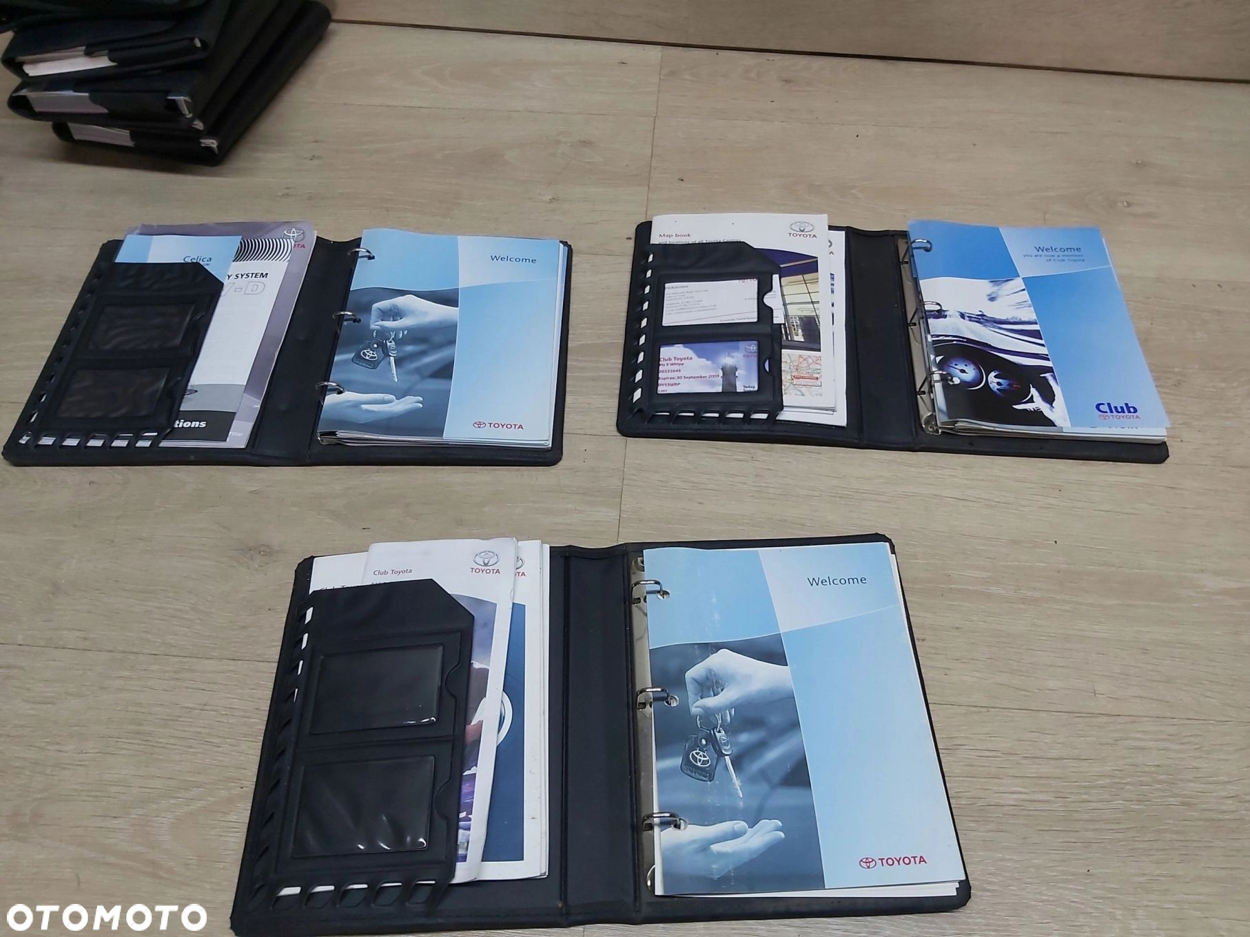 Toyota Celica VII etui na dokumenty pokrowiec segregator na instrukcję - 4