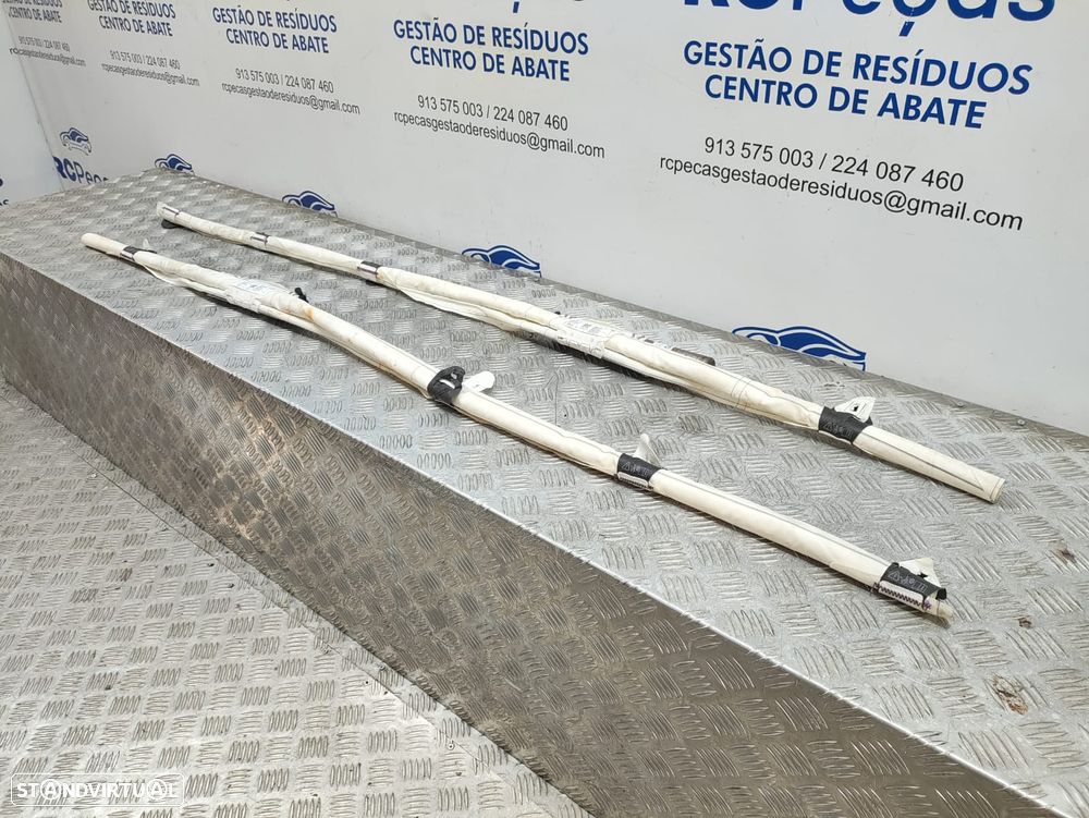 Conjunto Cortinas Laterais Airbag Esquerda Direita BMW 7221046 7221045 - 3