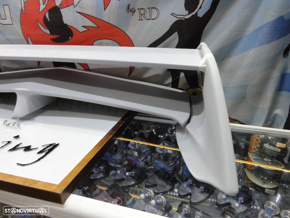 Aileron / lip / spoiler traseiro Universal Tipo Mitsubishi Lancer Evolution 6 - 10
