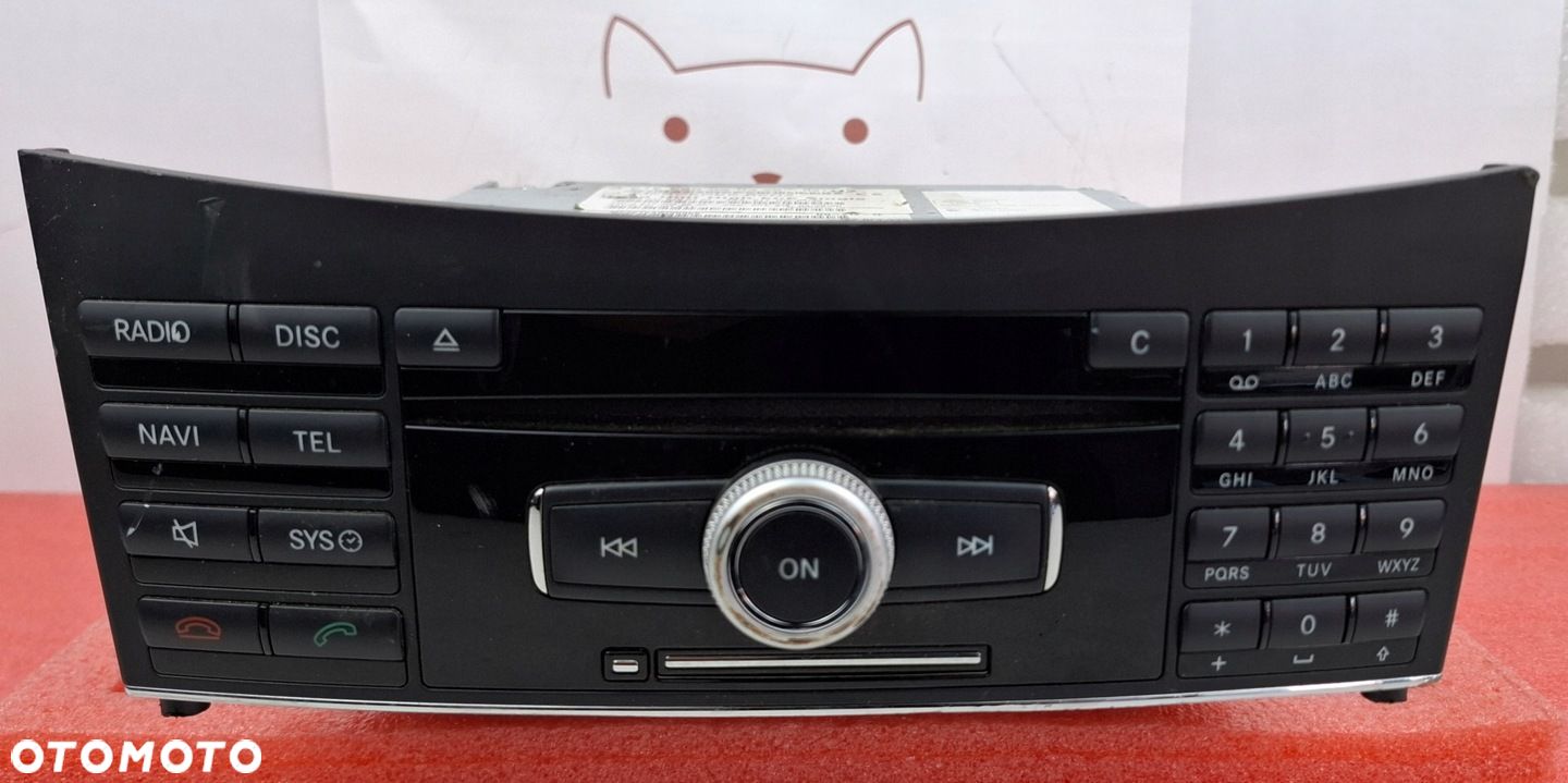 Mercedes-Benz W212 Radio Nawigacja Multimedia NR-212 High ECE A2129008304 - 1