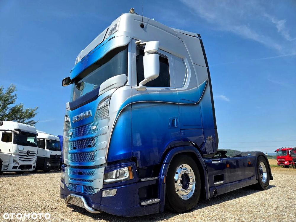 Scania S500 / FULL AIR / MATRIX / SKÓRA / NAVI / TV / FULL OPCJA
