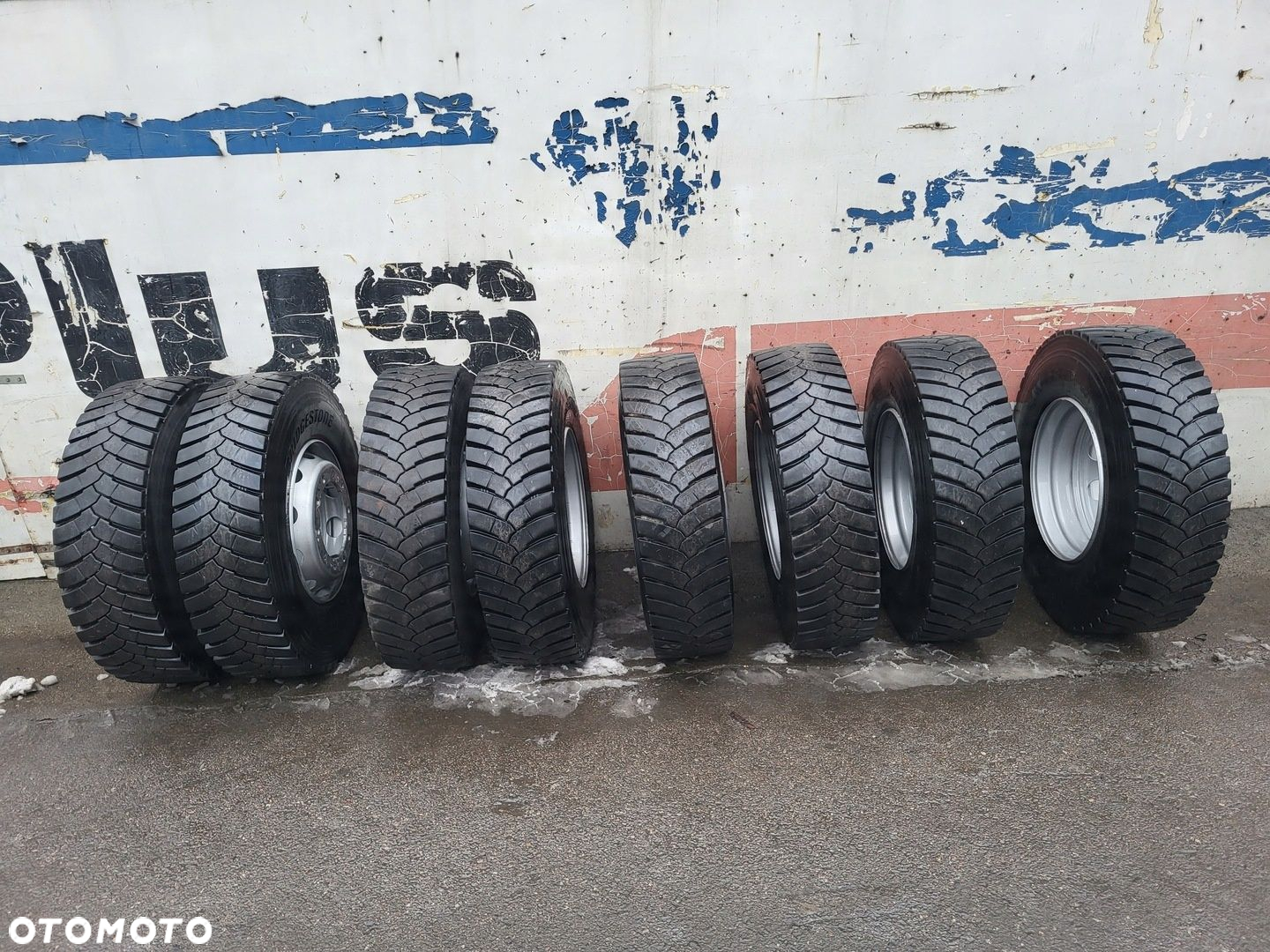 Opona Koło Felga Bridgestone M-Drive 315/80 R22.5 - 15