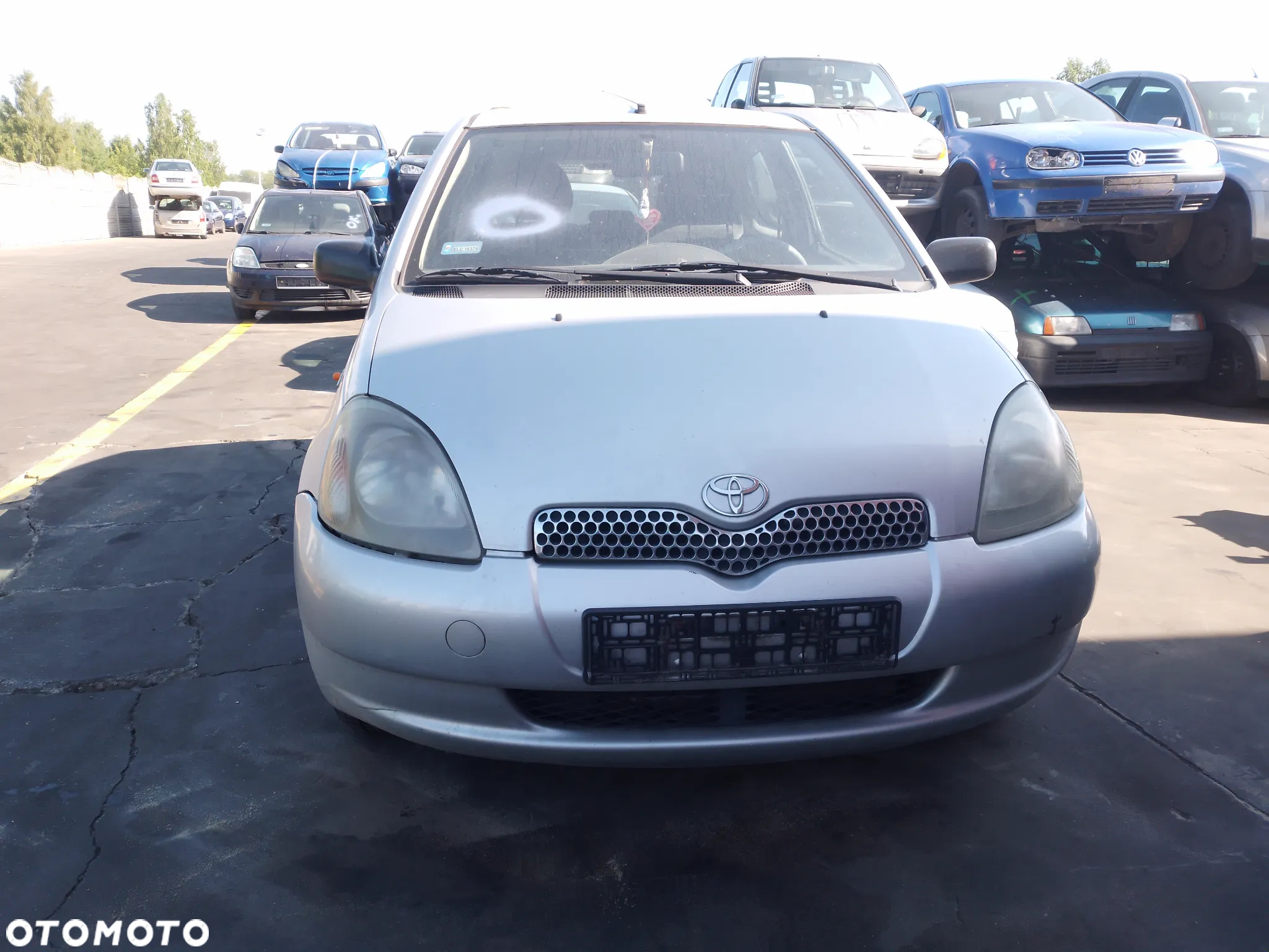 TOYOTA YARIS I 99-03 1SZ-FE 1.0 16V KOLOR 199 MASKA - 2