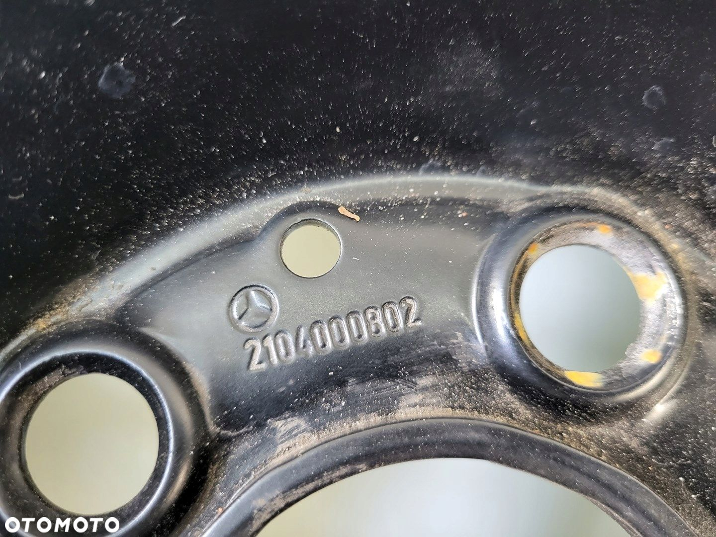 felgi stalowe stalówki 16" 7,5Jx16 MERCEDES W208 W210 2104000802 - 9