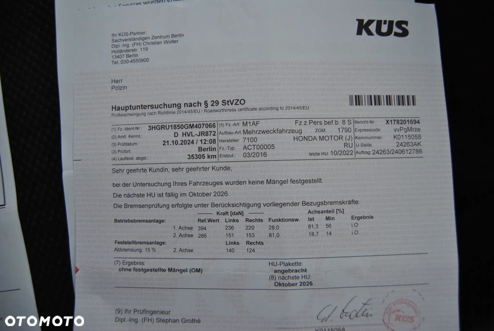 Honda HR-V 1.5 Elegance (ADAS/Honda Connect+) CVT - 37