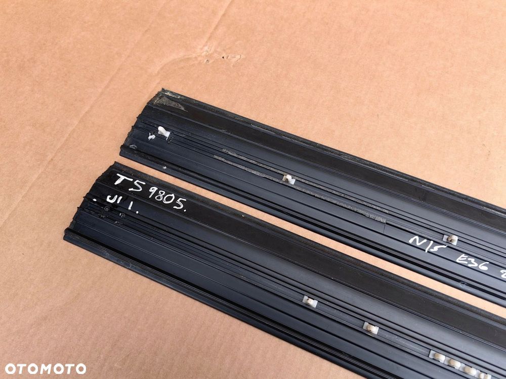 Listwy na progi progowe BMW e36 M3 Coupe Cabrio m-pakiet RARYTAS - 8