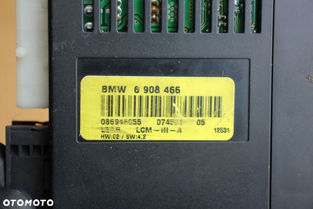 Moduł sterownik świateł BMW 5 e39 XENON 6908466 LCM-III-A - 4