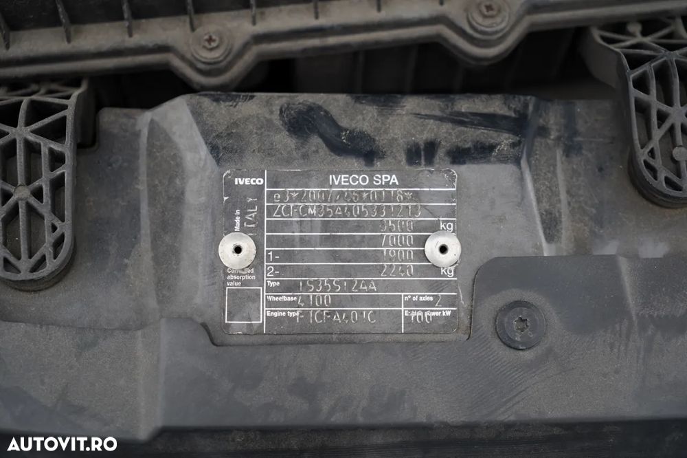 Iveco DAILY 35-NP / GNC / CONTAINER / MANUAL / PALFINGER LIFT - 750 KG / 2020 - 34