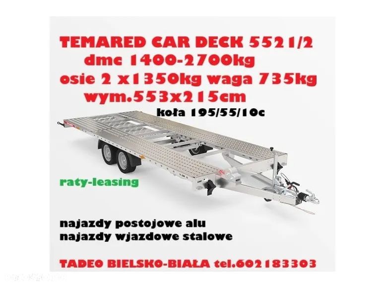 TEMARED CAR DECK 5521/2S 2,7T