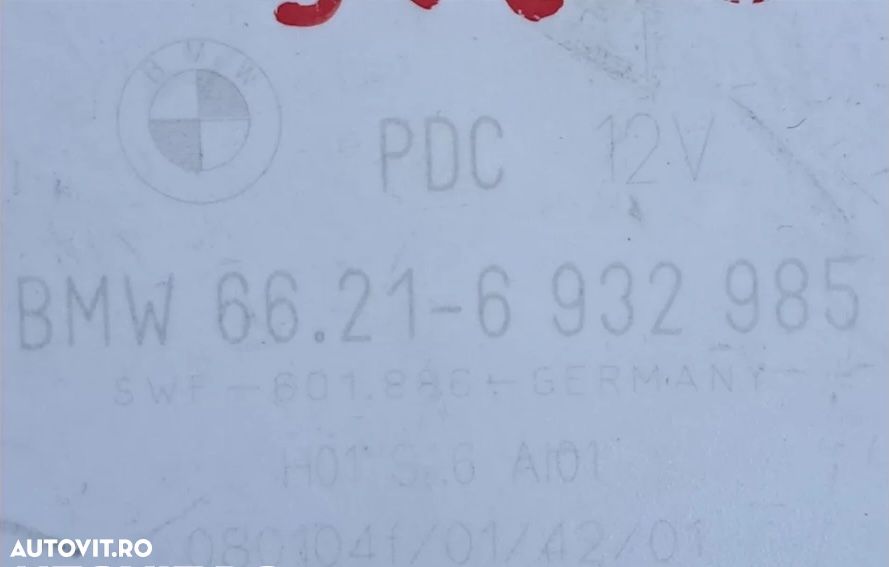 ECU modul senzori de parcare PDC bmw X5 E53 - 2