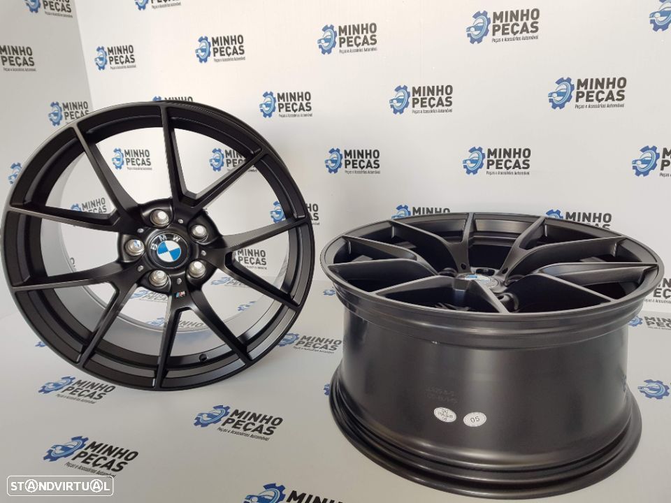 Jantes BMW M4 CS em 18 (5x112) SAtin Black - 5