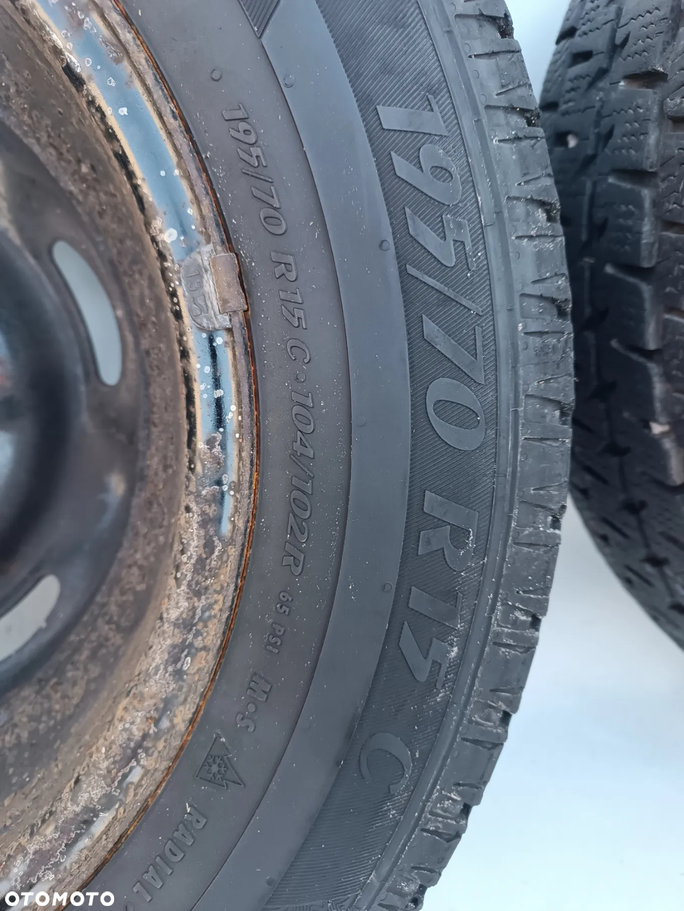 FELGI KOŁA OPONY 195/70/R15C TRANSIT 5x160  MK7 06-14 CUSTOM - 8